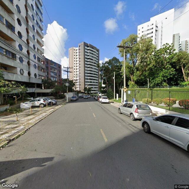 Imagem estática do "Street View" da localização