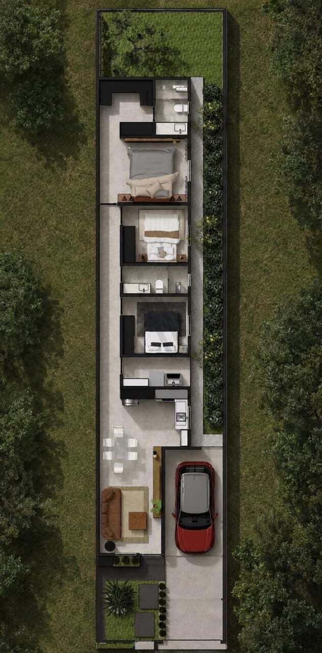 Casa, 3 quartos, 107 m² - Foto 7
