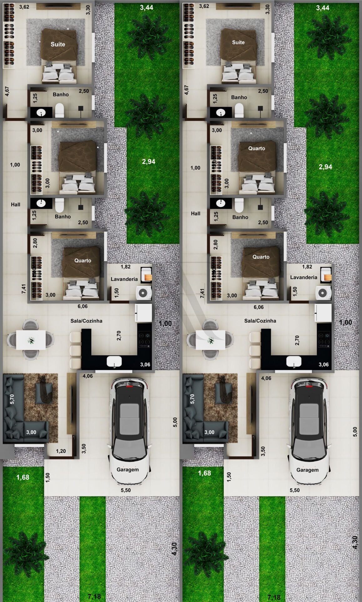 Casa, 3 quartos, 105 m² - Foto 4