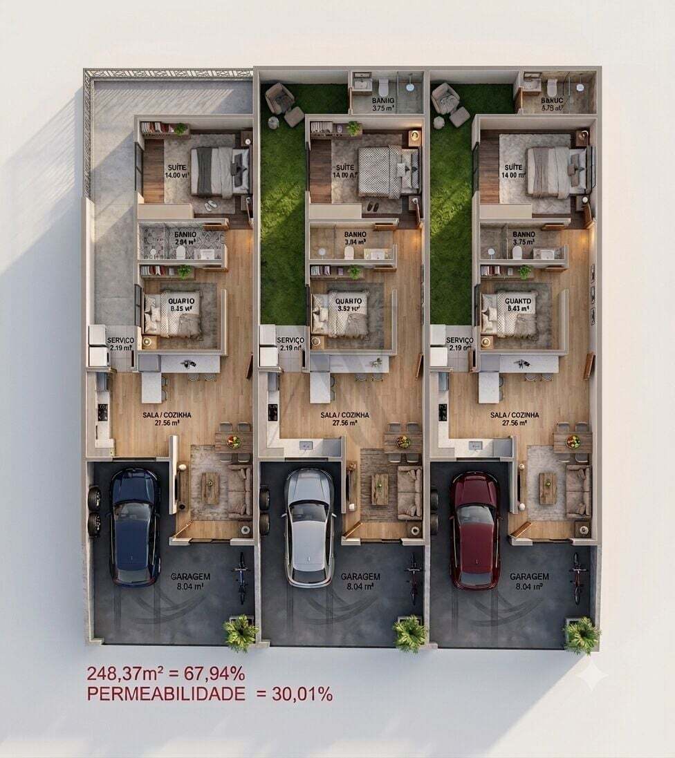 Casa, 2 quartos, 120 m² - Foto 1