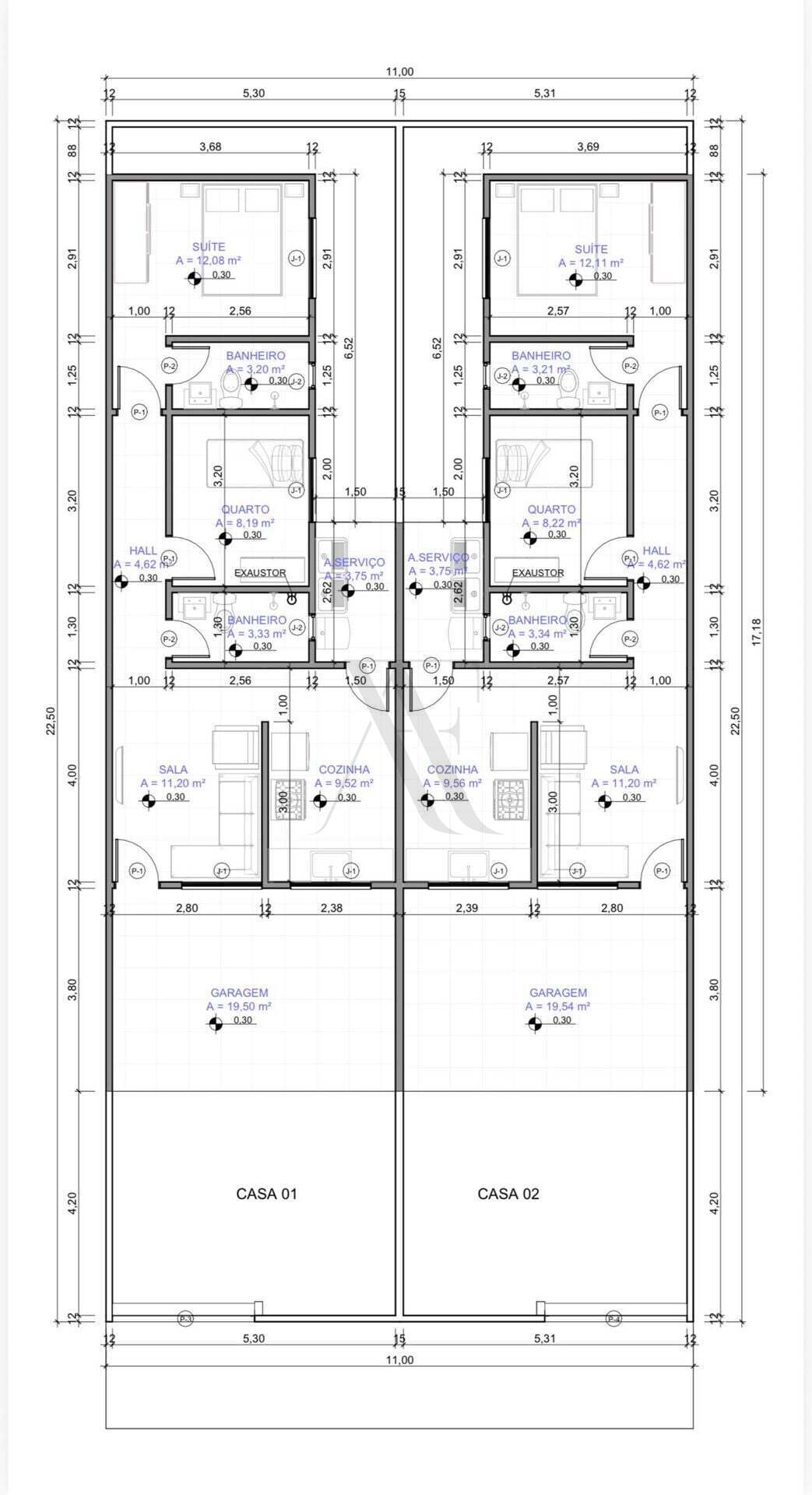 Casa, 2 quartos, 84 m² - Foto 1