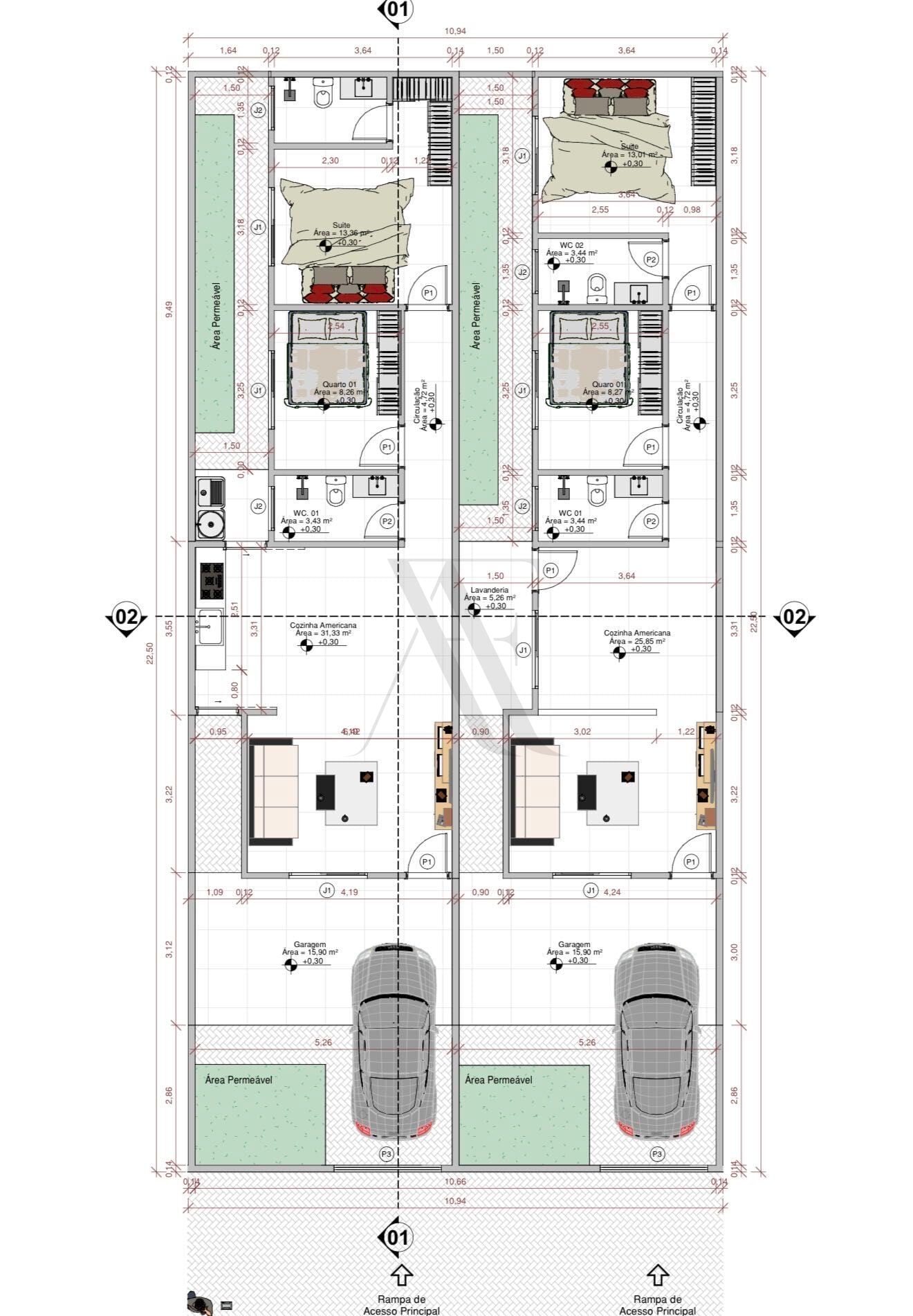 Casa, 2 quartos, 79 m² - Foto 10