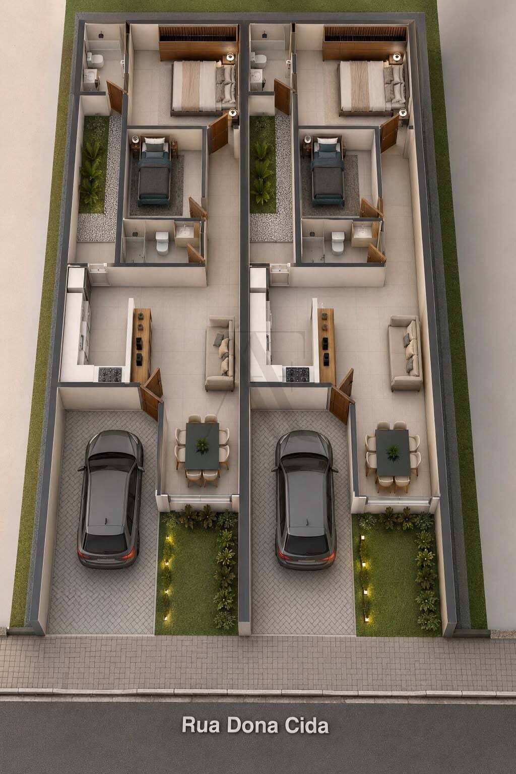 Casa, 2 quartos, 70 m² - Foto 1