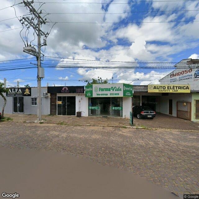 Imagem estática do "Street View" da localização