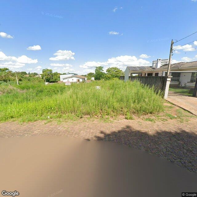 Imagem estática do "Street View" da localização