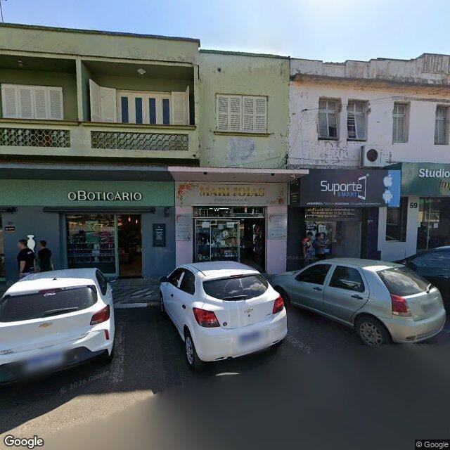 Imagem estática do "Street View" da localização