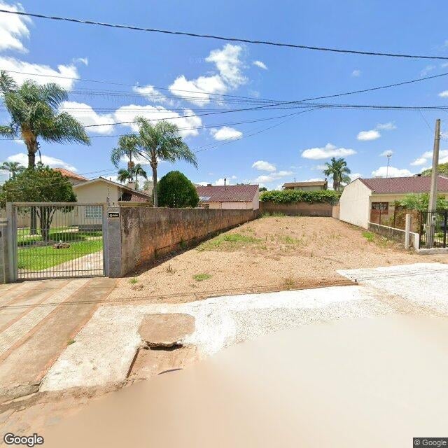 Imagem estática do "Street View" da localização