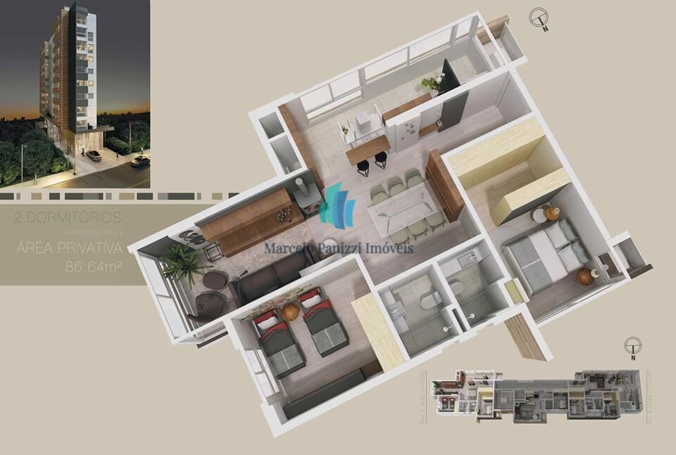 Apartamento, 2 quartos, 86 m² - Foto 16