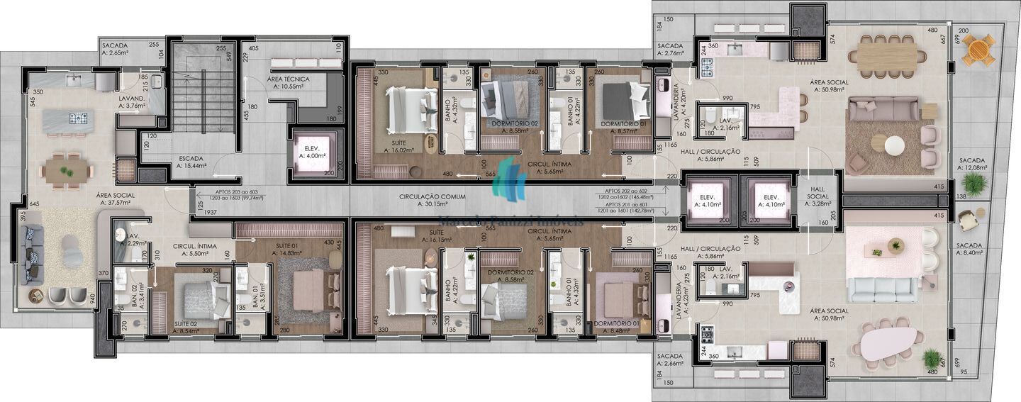 Apartamento, 3 quartos, 142 m² - Foto 10