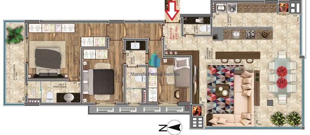 Apartamento, 3 quartos, 122 m² - Foto 19