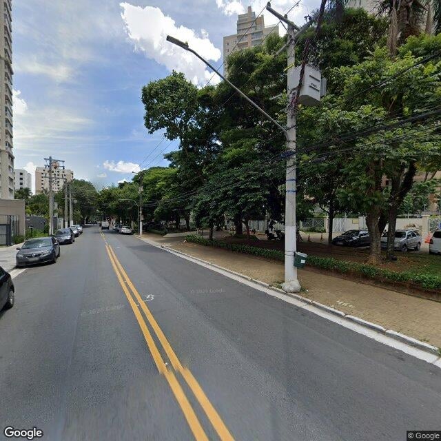 Imagem estática do "Street View" da localização