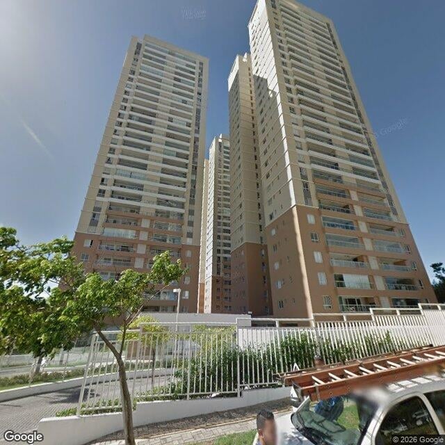 Imagem estática do "Street View" da localização
