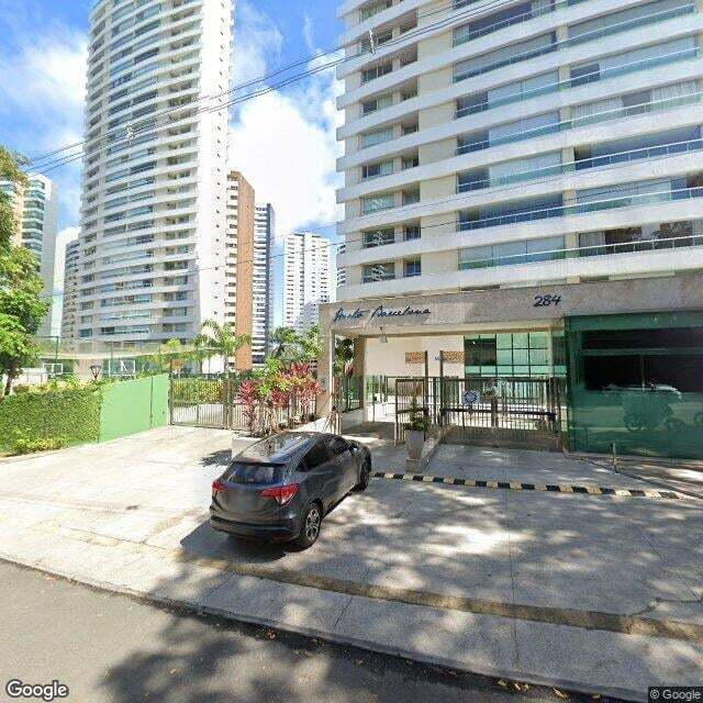 Imagem estática do "Street View" da localização