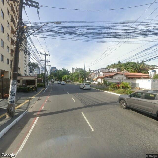 Imagem estática do "Street View" da localização