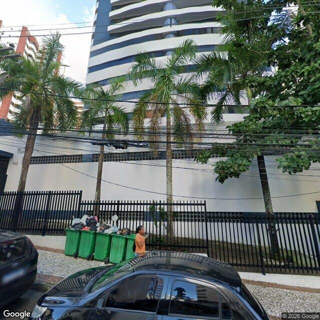 Imagem estática do "Street View" da localização