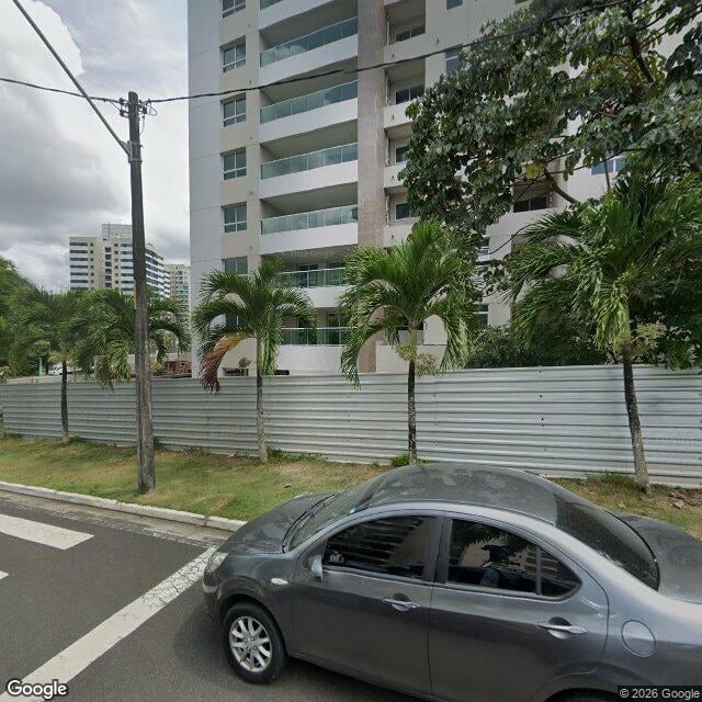 Imagem estática do "Street View" da localização