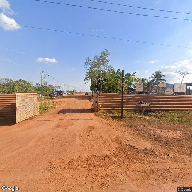 Imagem estática do "Street View" da localização