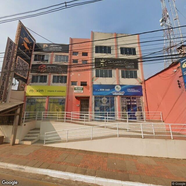 Imagem estática do "Street View" da localização
