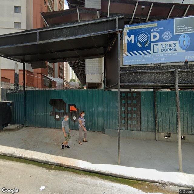 Imagem estática do "Street View" da localização