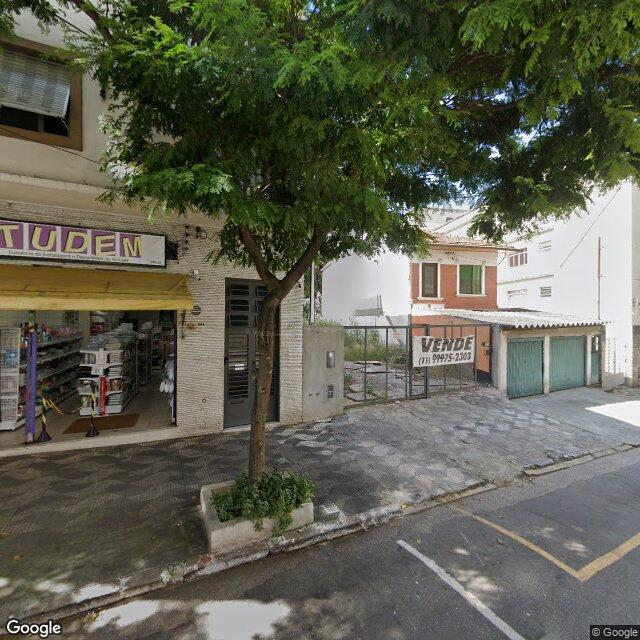 Imagem estática do "Street View" da localização
