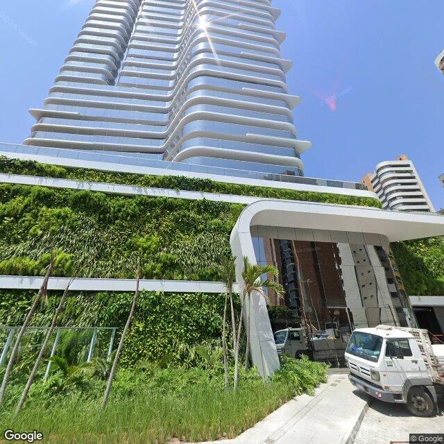 Imagem estática do "Street View" da localização