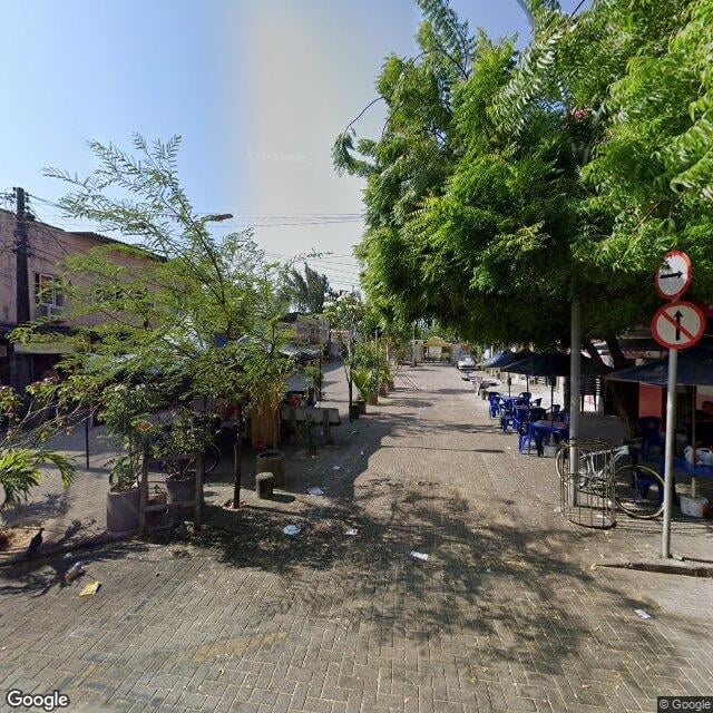 Imagem estática do "Street View" da localização