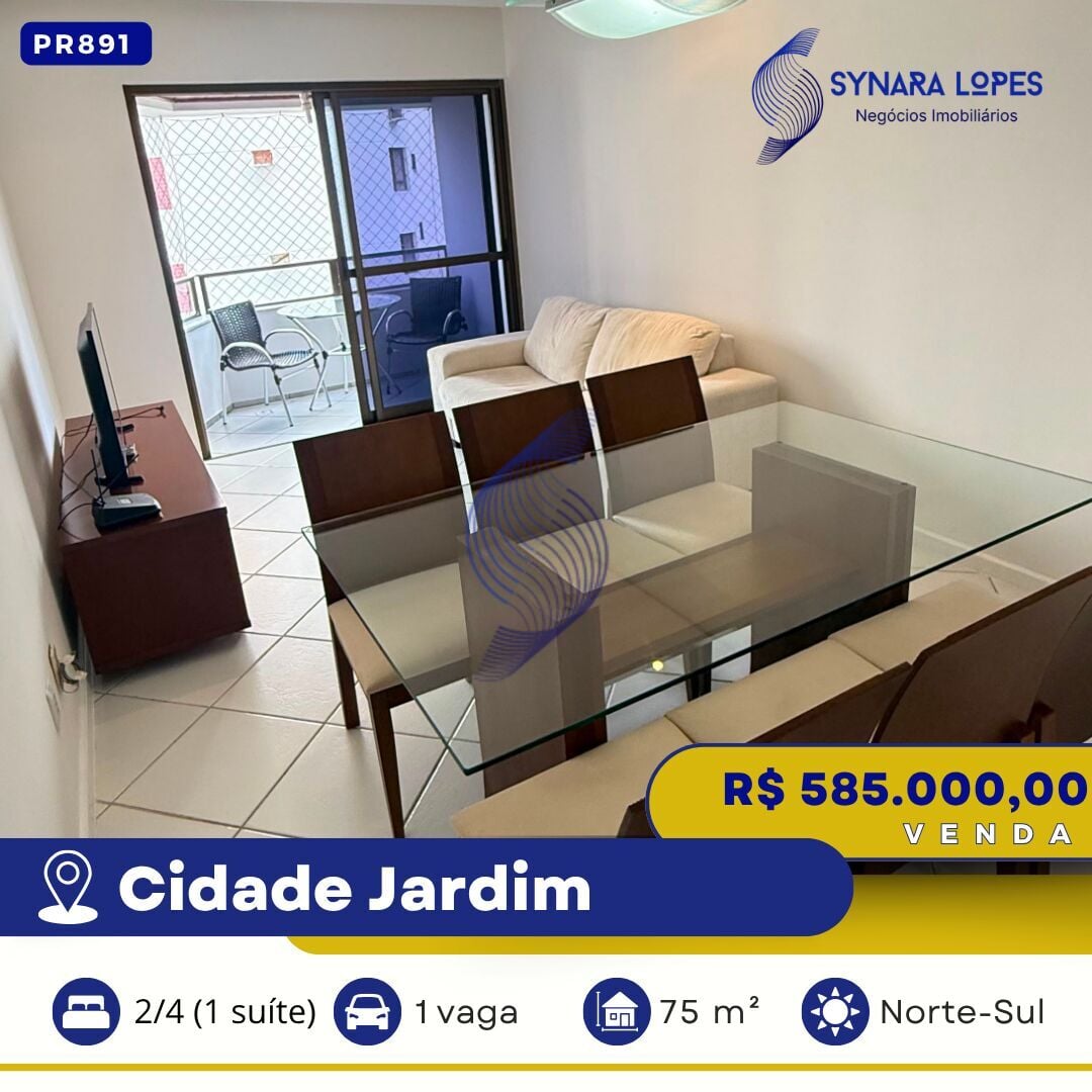 Apartamento, 2 quartos, 75 m² - Foto 1