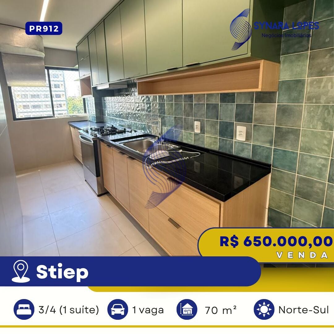 Apartamento, 3 quartos, 70 m² - Foto 1