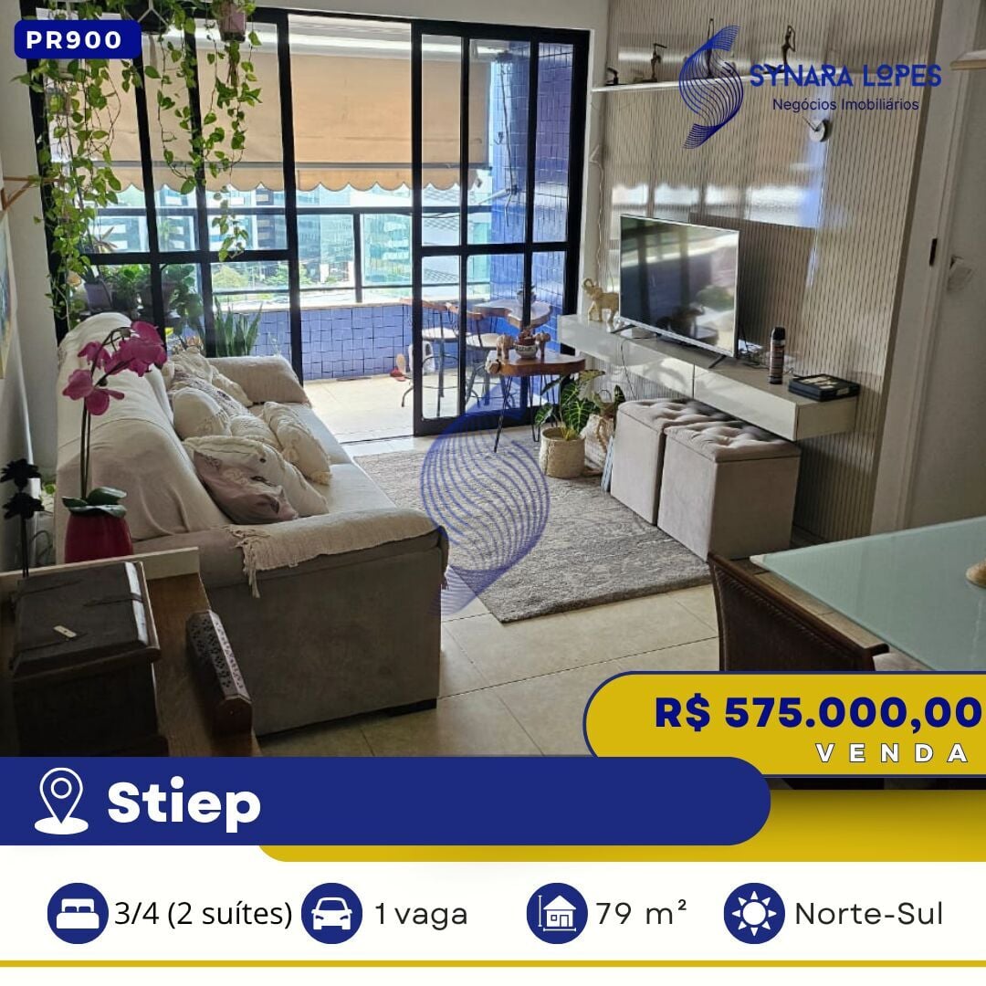 Apartamento, 3 quartos, 79 m² - Foto 1