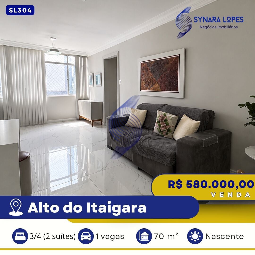 Apartamento, 3 quartos, 70 m² - Foto 1