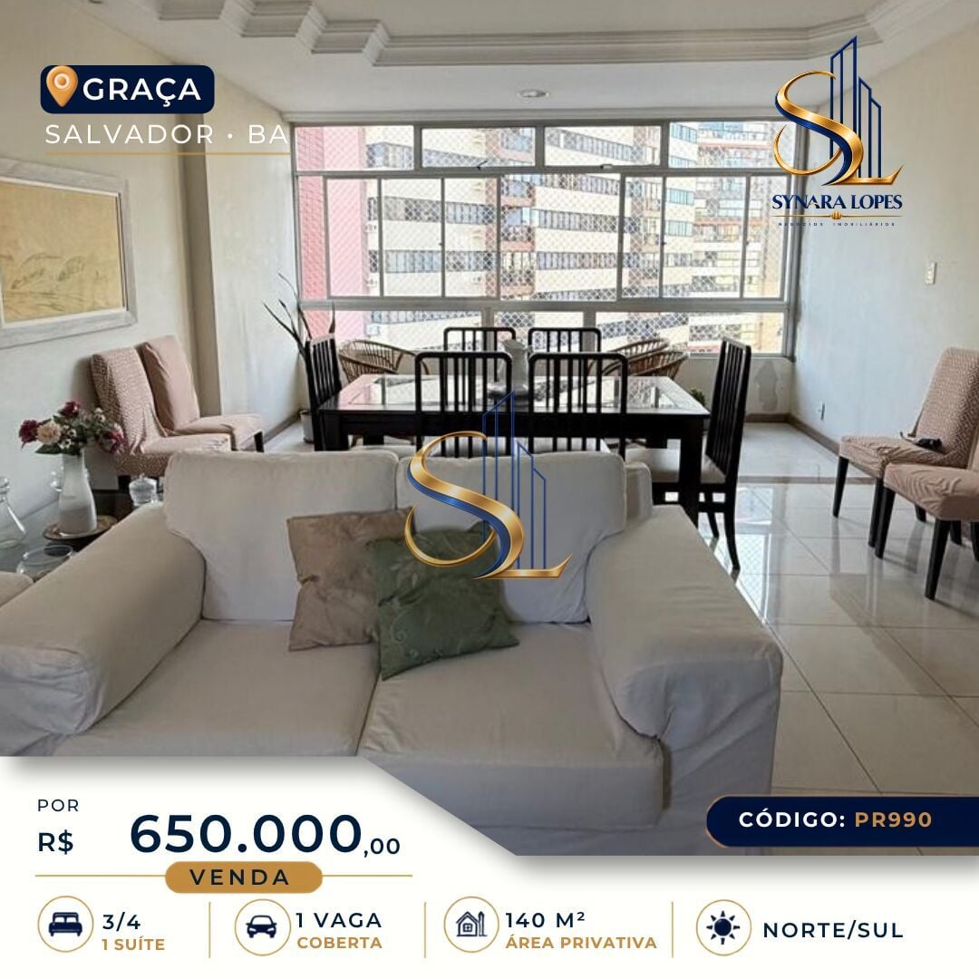 Apartamento, 3 quartos, 140 m² - Foto 1