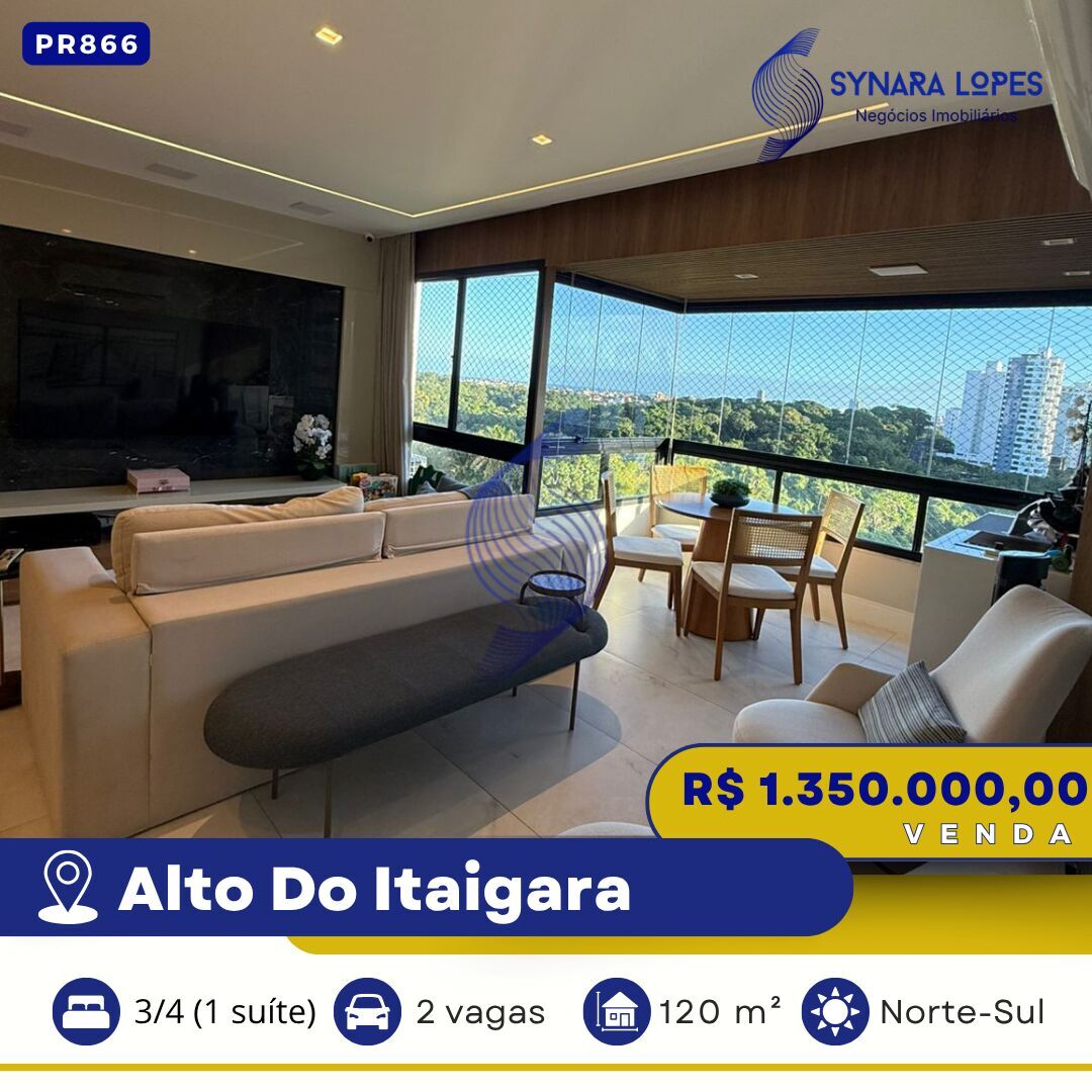 Apartamento, 3 quartos, 120 m² - Foto 1