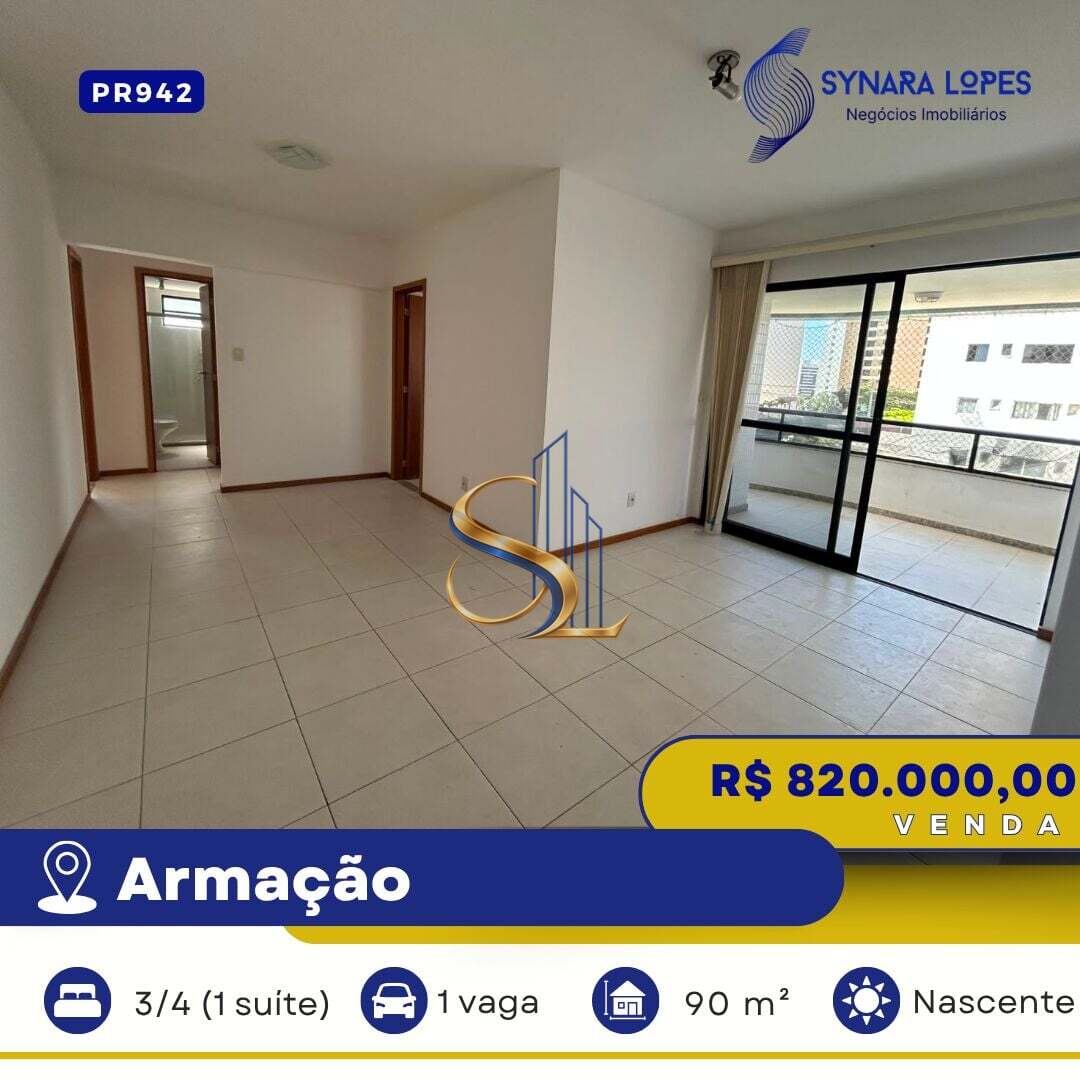 Apartamento, 3 quartos, 90 m² - Foto 1