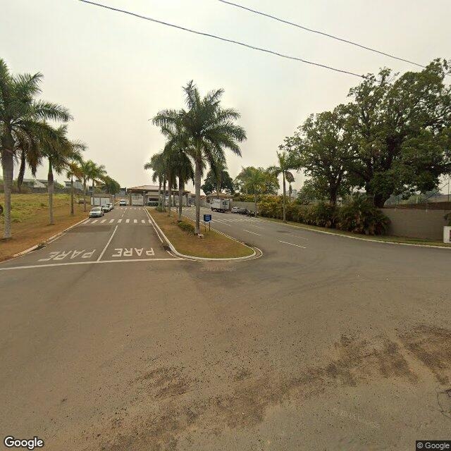 Imagem estática do "Street View" da localização