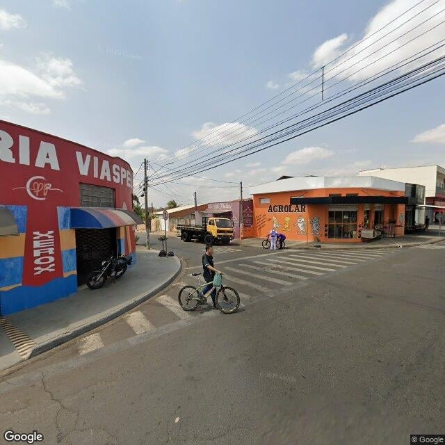 Imagem estática do "Street View" da localização