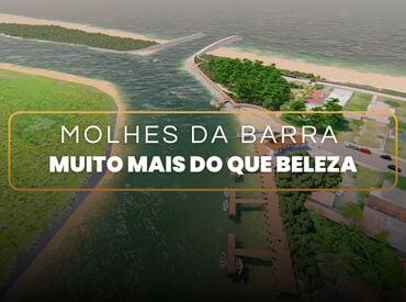 Molhes da Barra de Itapoá: um dos cenários mais bonitos e importantes da cidade