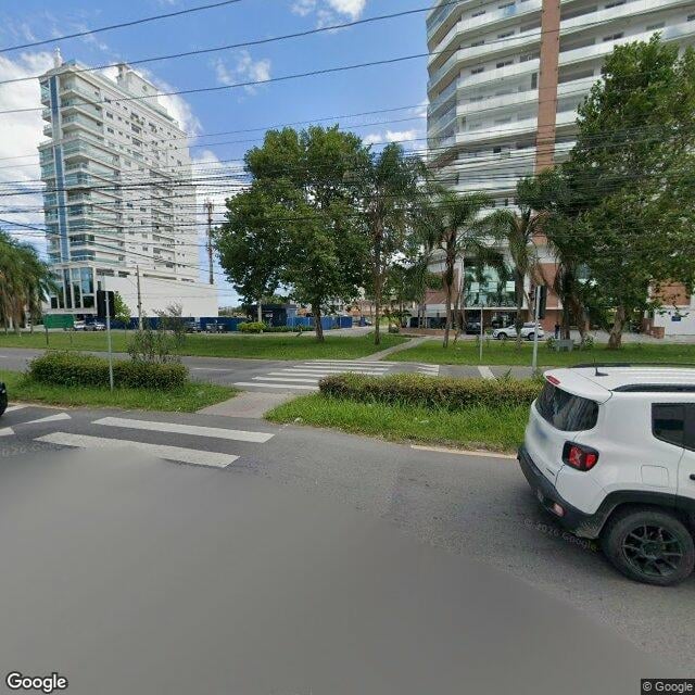 Imagem estática do "Street View" da localização