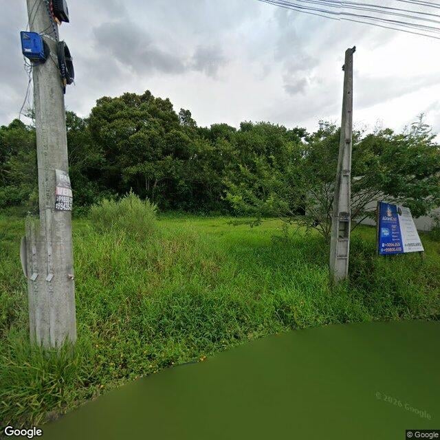 Imagem estática do "Street View" da localização