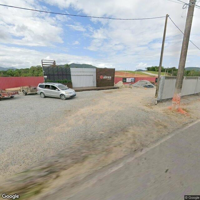 Imagem estática do "Street View" da localização