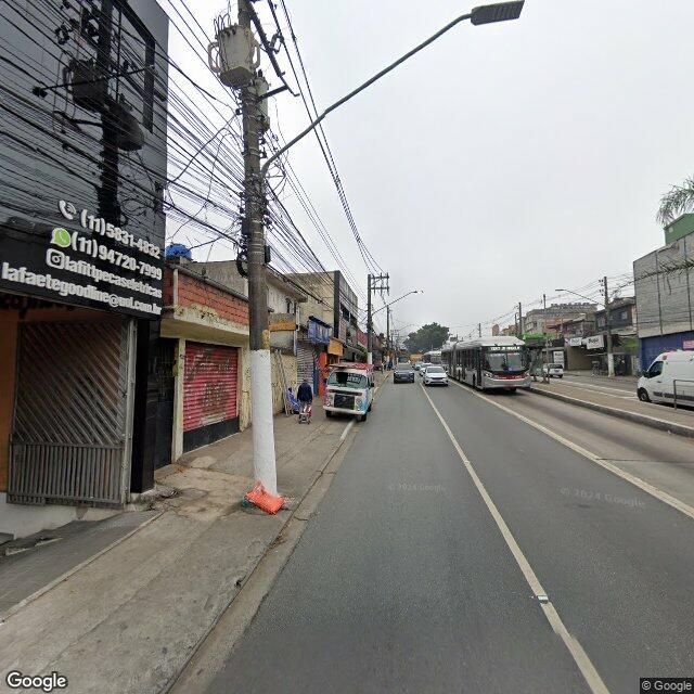 Imagem estática do "Street View" da localização
