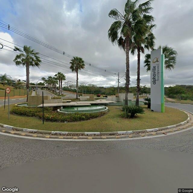 Imagem estática do "Street View" da localização
