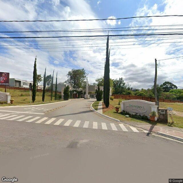 Imagem estática do "Street View" da localização