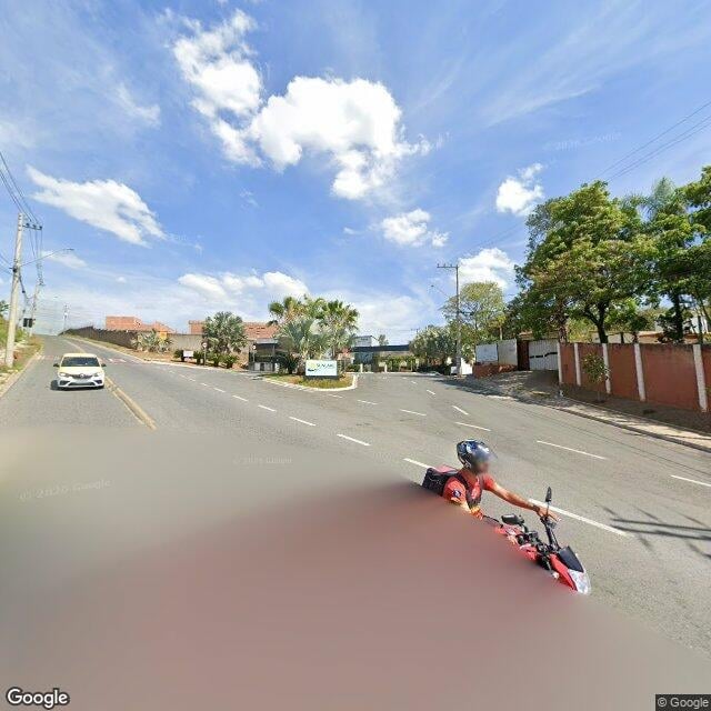 Imagem estática do "Street View" da localização