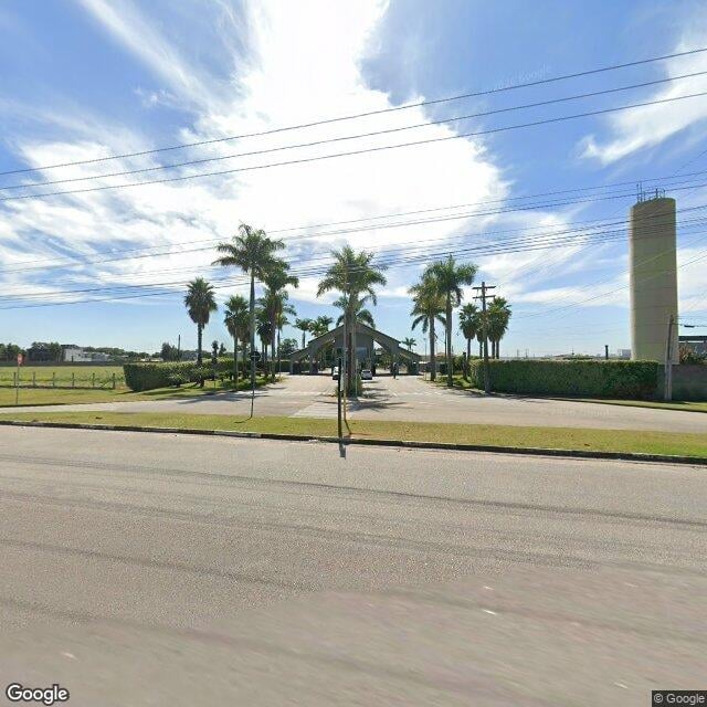 Imagem estática do "Street View" da localização