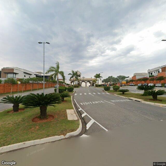 Imagem estática do "Street View" da localização
