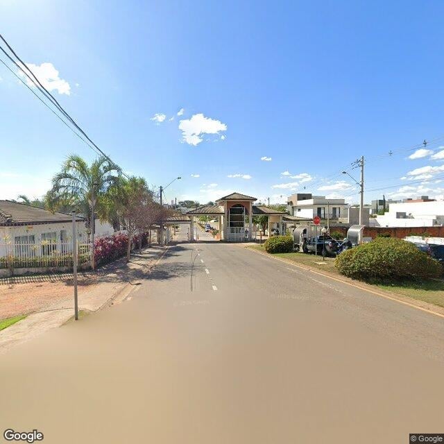 Imagem estática do "Street View" da localização