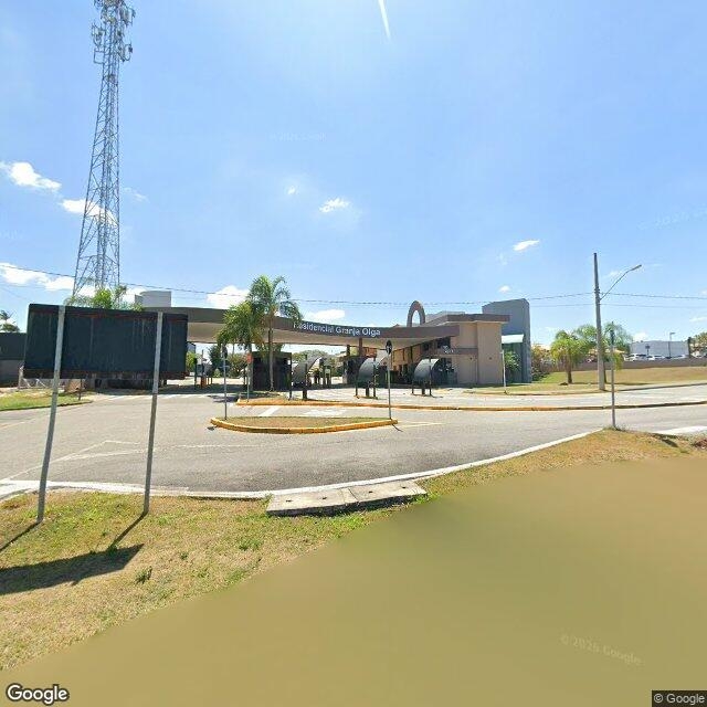 Imagem estática do "Street View" da localização