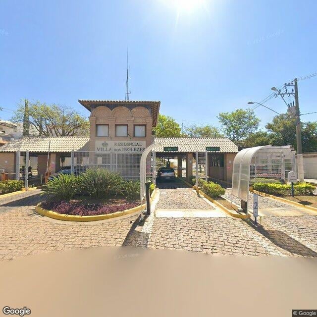 Imagem estática do "Street View" da localização