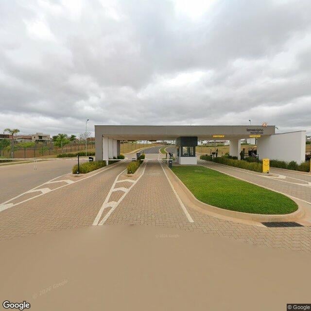 Imagem estática do "Street View" da localização