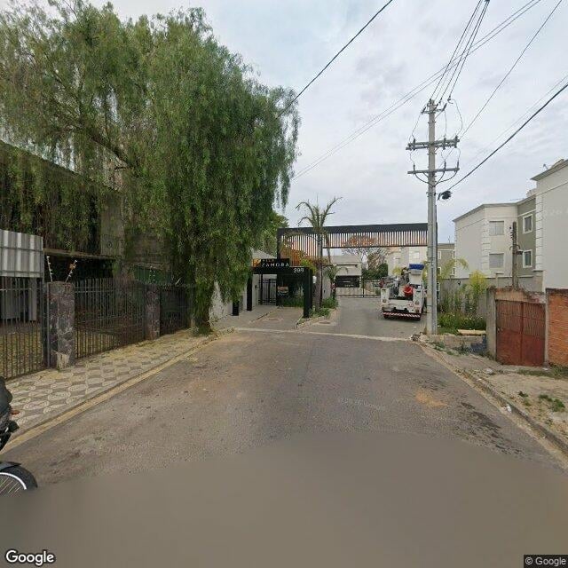 Imagem estática do "Street View" da localização